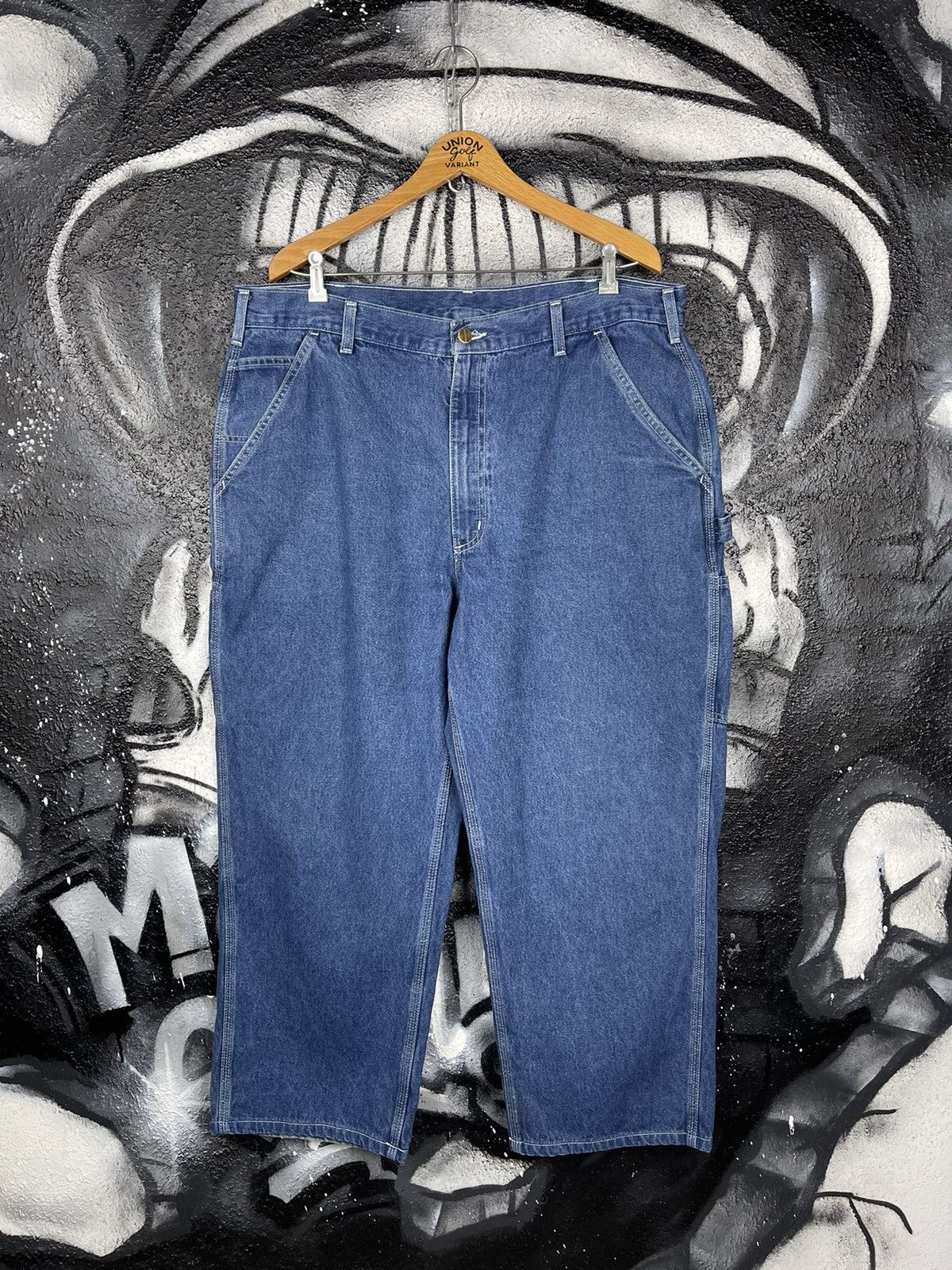 Carhartt Y2K Carhartt B13 DST Workwear Denim Pants Men’s Size 40x28 Size US 40 / EU 56 - 4 Thumbnail