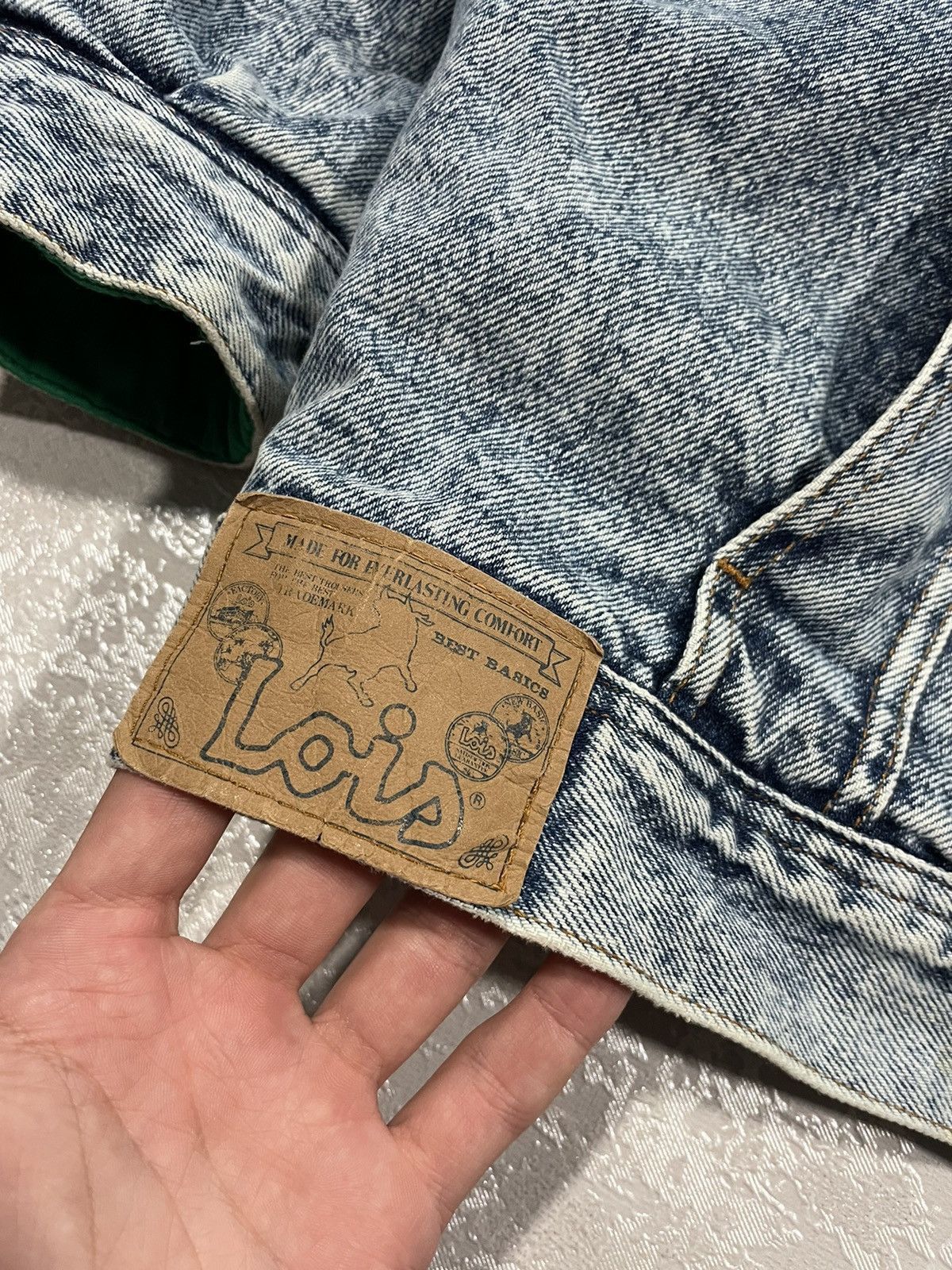 Lee 80s Vintage Lee Storm Rider Style Lois Denim Jacket Size US L / EU 52-54 / 3 - 5 Thumbnail