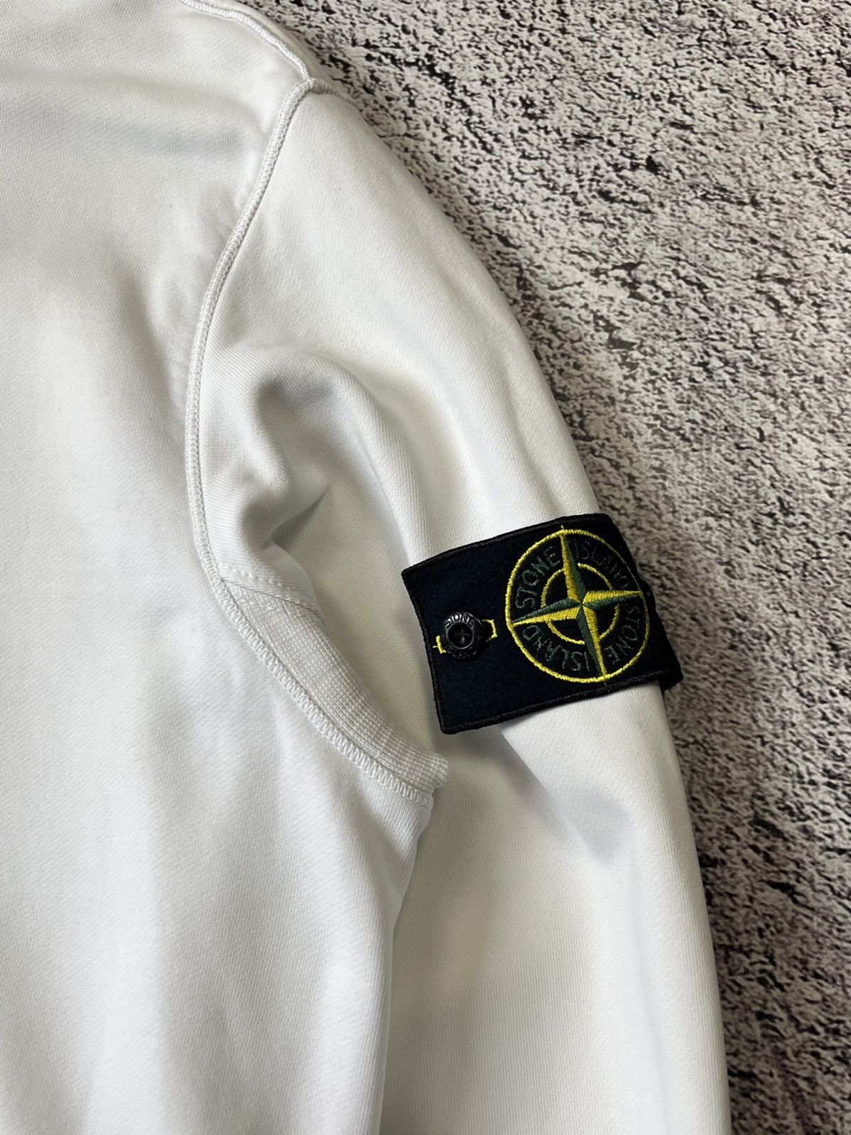 Stone Island Stone Island Hoodie Mens White Pullover Size XL Size US XL / EU 56 / 4 - 9 Thumbnail