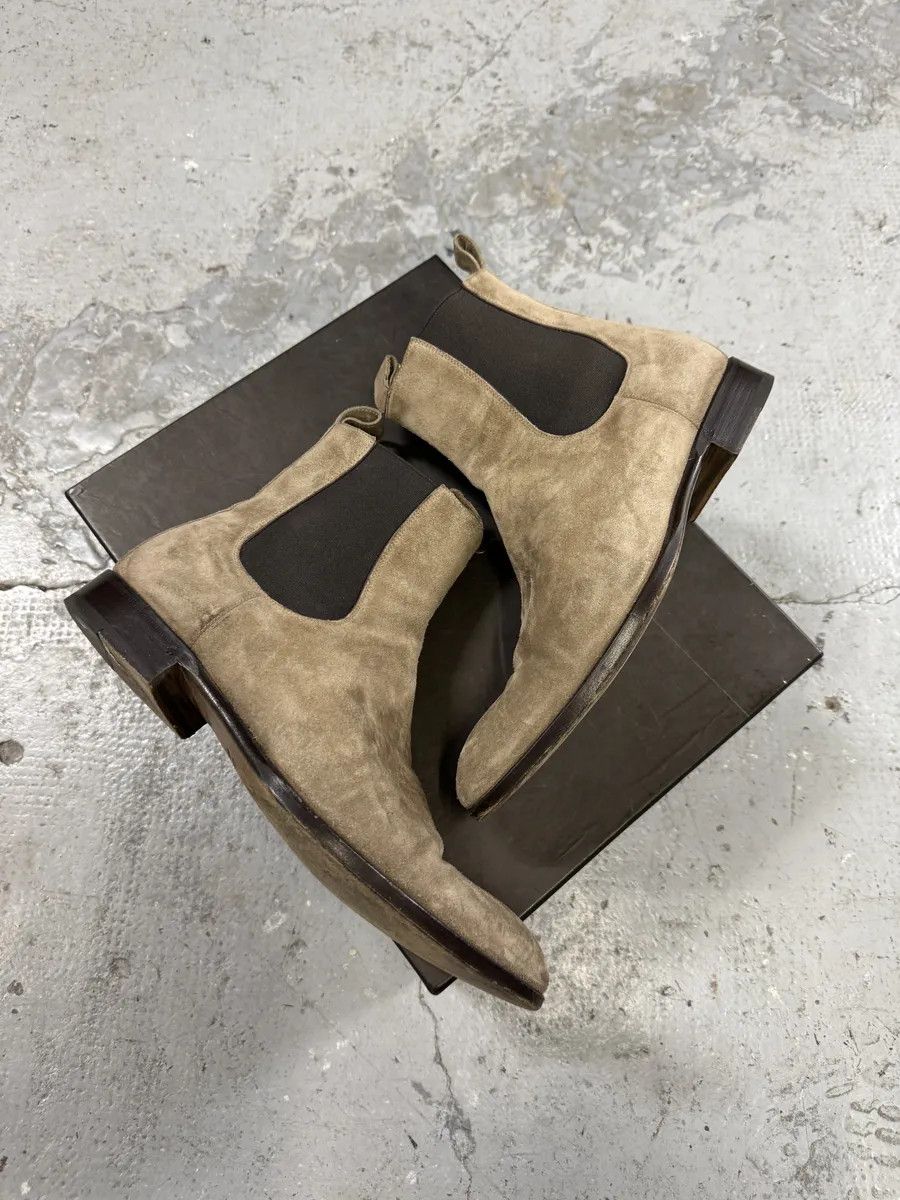 Gucci SS2004 Gucci Beige Suede Ankle Boots Size US 8.5 / EU 41-42 - 3 Thumbnail