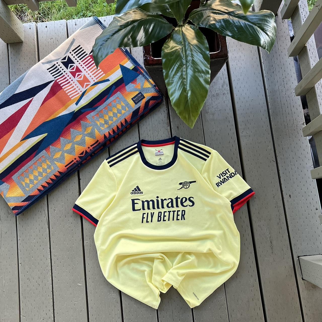 Adidas Adidas Arsenal Jersey Soccer Jersey Vintage Size US XXL / EU 58 / 5 - 3 Thumbnail