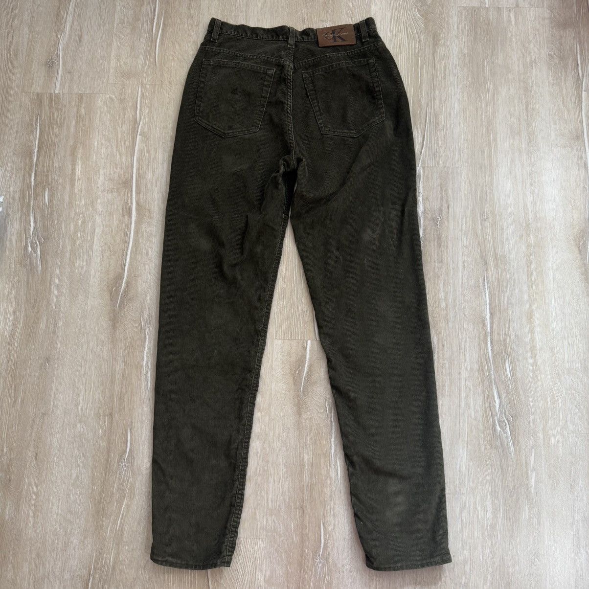 Calvin Klein Calvin Klein Corduroy Pants High W31 L32 Y2K Moms Jeans Size 31" - 10 Thumbnail