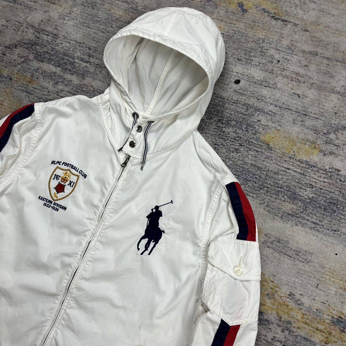 Polo Ralph Lauren Vintage Polo ralph lauren foot ball club jacket Size US L / EU 52-54 / 3 - 4 Thumbnail