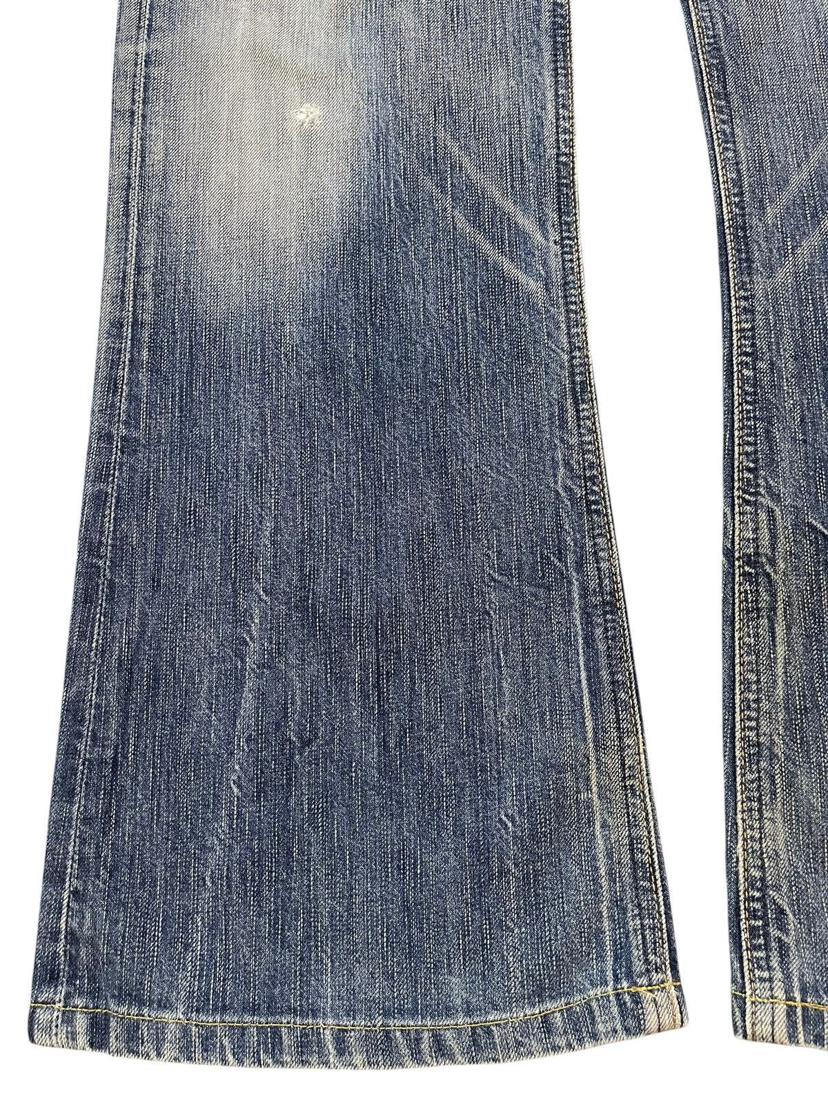 Edwin Vintage Edwin Blue Trip 503 Faded Distress Wide Leg Baggy Size US 34 / EU 50 - 7 Thumbnail