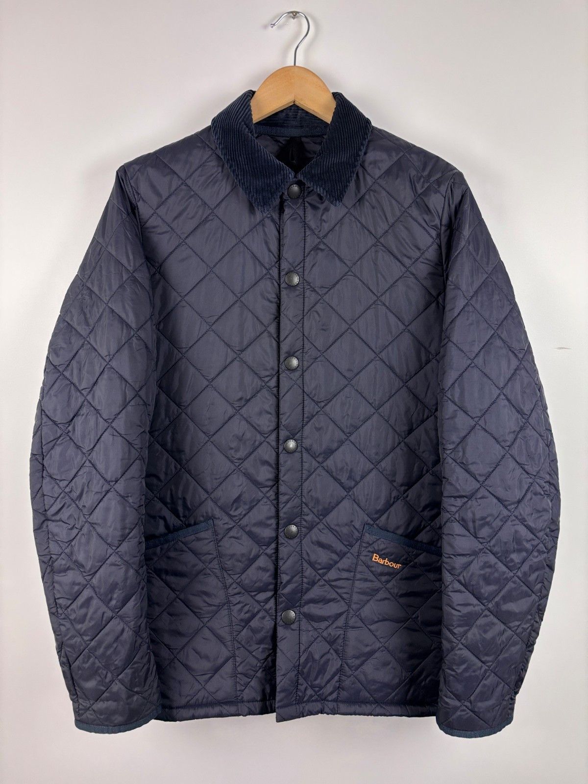 Barbour Barbour Heritage Liddesdale Quilted Jacket Navy Blue Size S Size US S / EU 44-46 / 1 - 1 Thumbnail