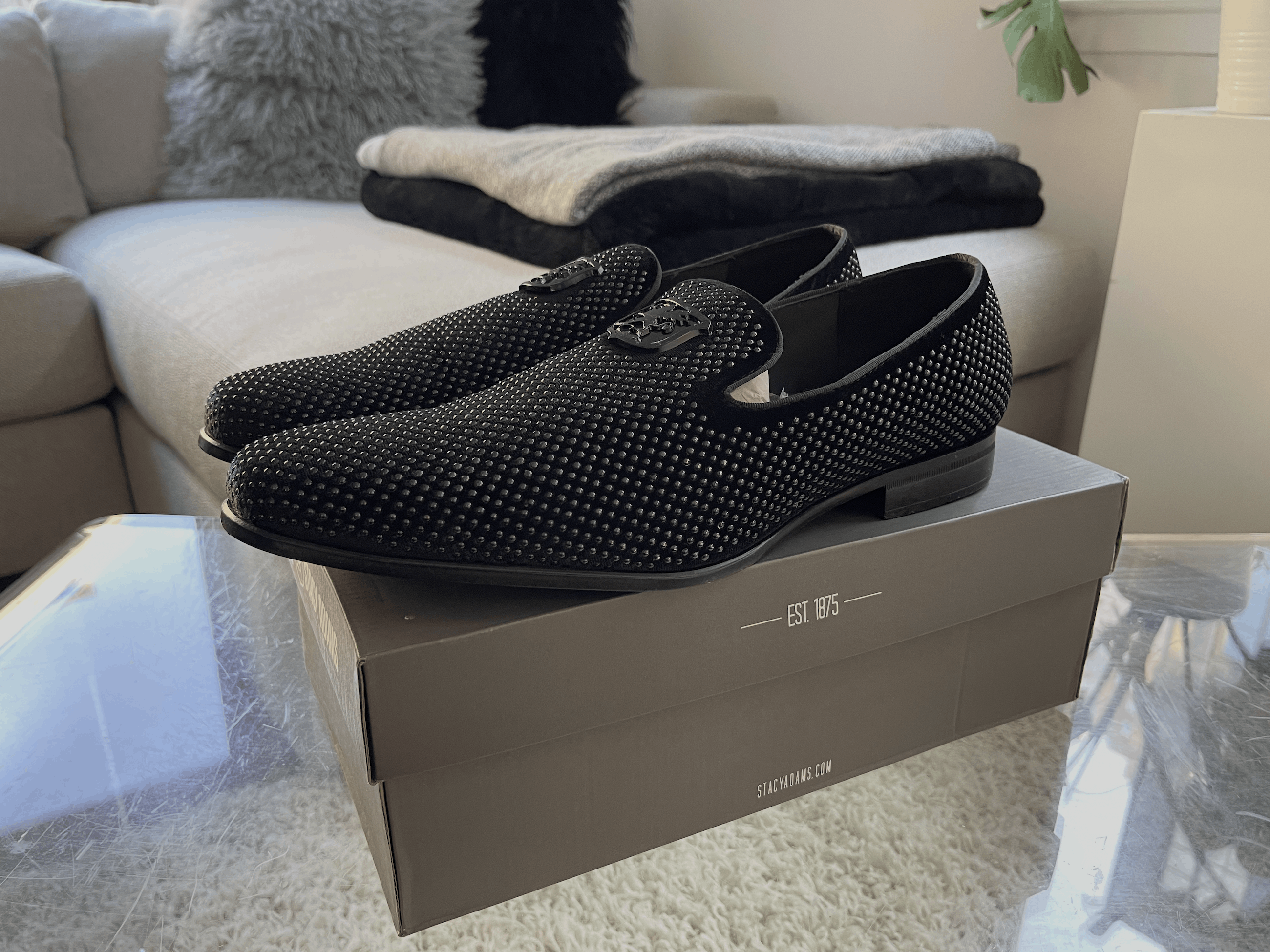 Stacy Adams Swagger Studded Slip On Size US 14 / EU 47 - 6 Thumbnail