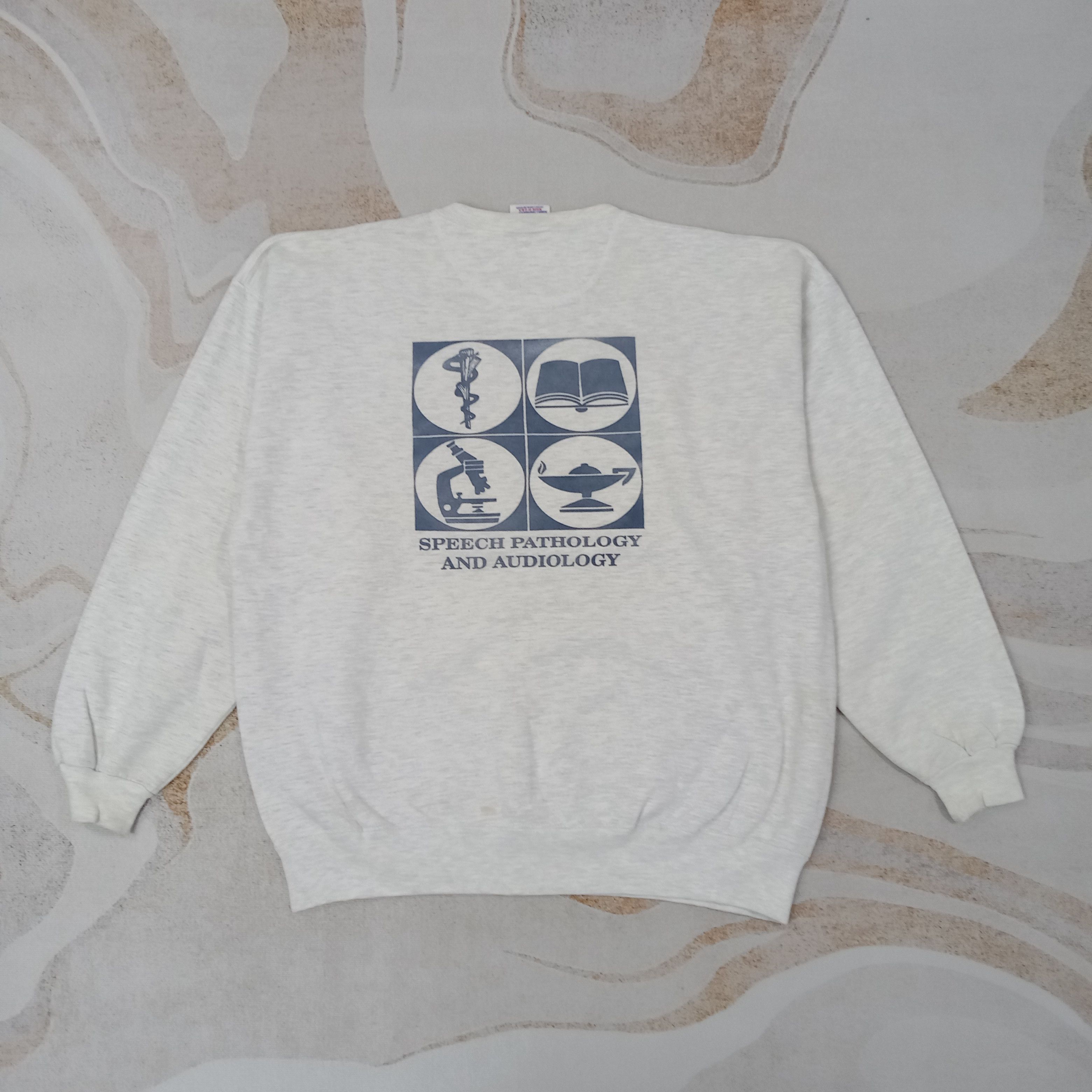 Vintage University of Nevada Speech Pathology Sweatshirt C256N10 Size US XL / EU 56 / 4 - 1 Thumbnail