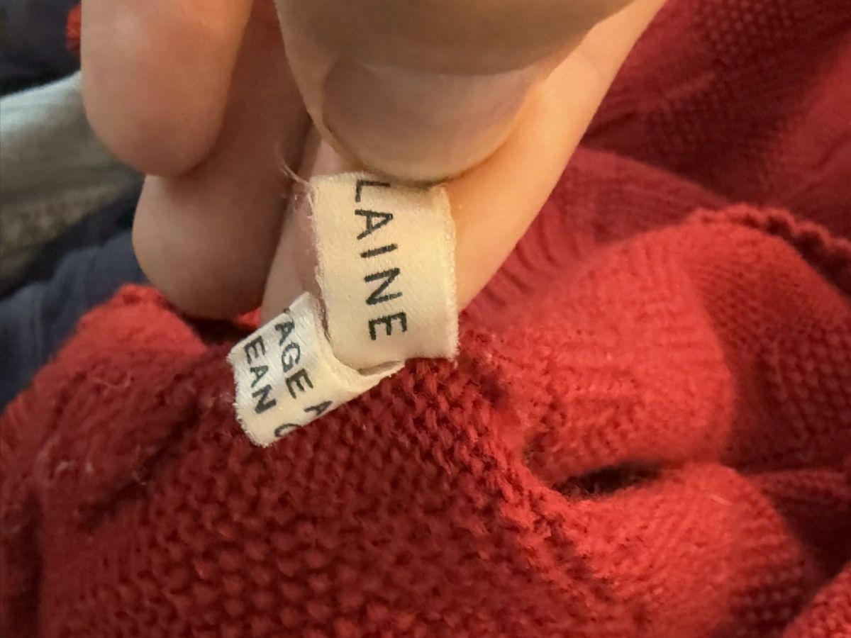 Saint Laurent Paris 1970’s YSL Sweater Knit Red Saint Laurent Paris Size US S / EU 44-46 / 1 - 7 Thumbnail