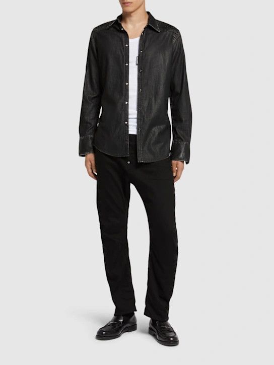 Dsquared2 o1lsvrm0425 Shirt in Black Size US M / EU 48-50 / 2 - 2 Thumbnail