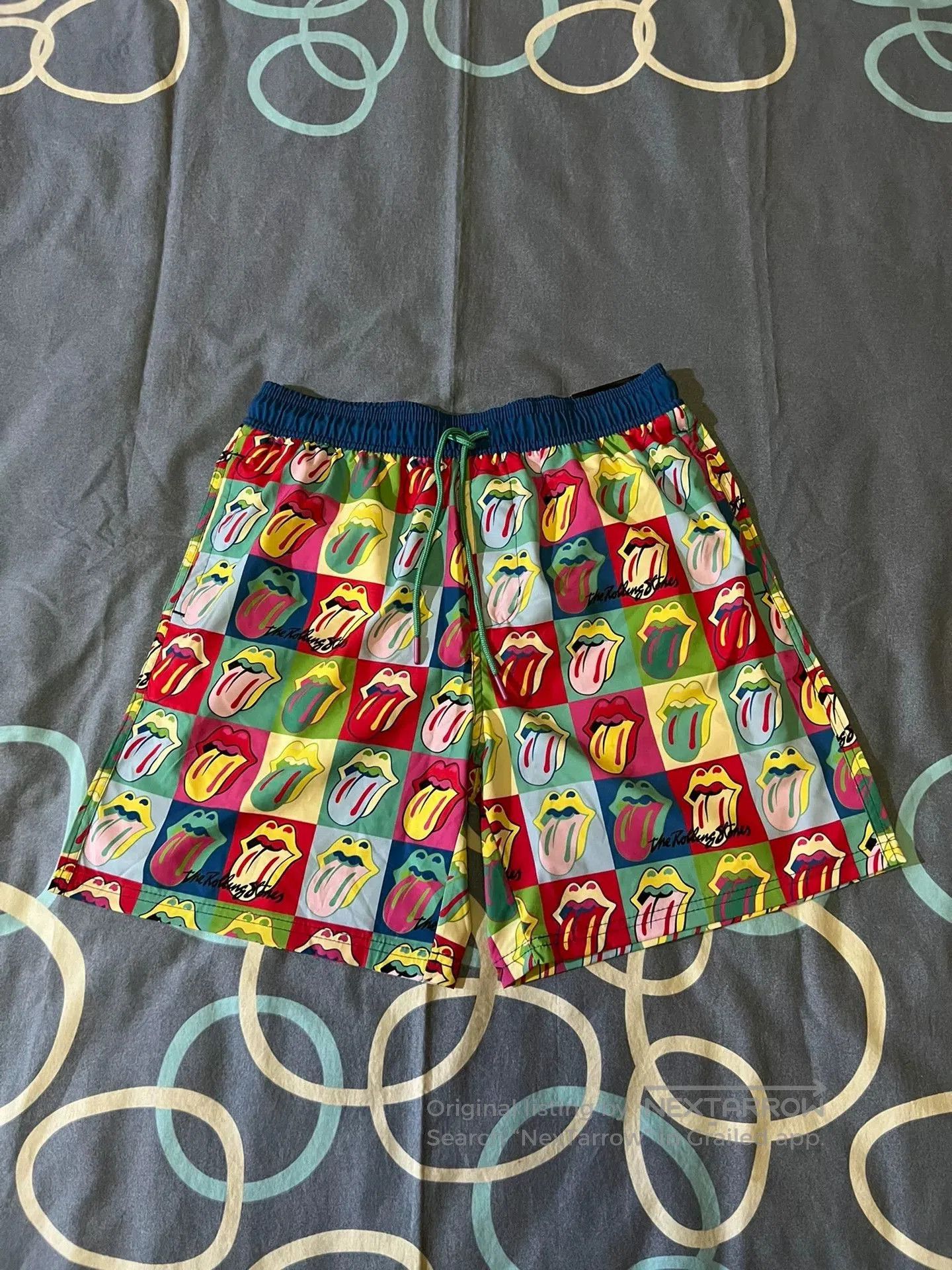 The Rolling Stones The Rolling Stones Logo Beach Shorts. Size US 28 / EU 44 - 1 Thumbnail