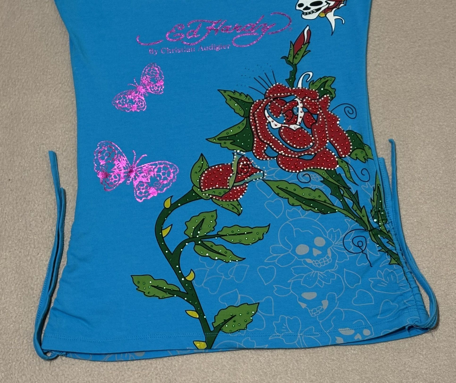 Ed Hardy Ed Hardy Blue T-shirt Size M Size M / US 6-8 / IT 42-44 - 6 Thumbnail