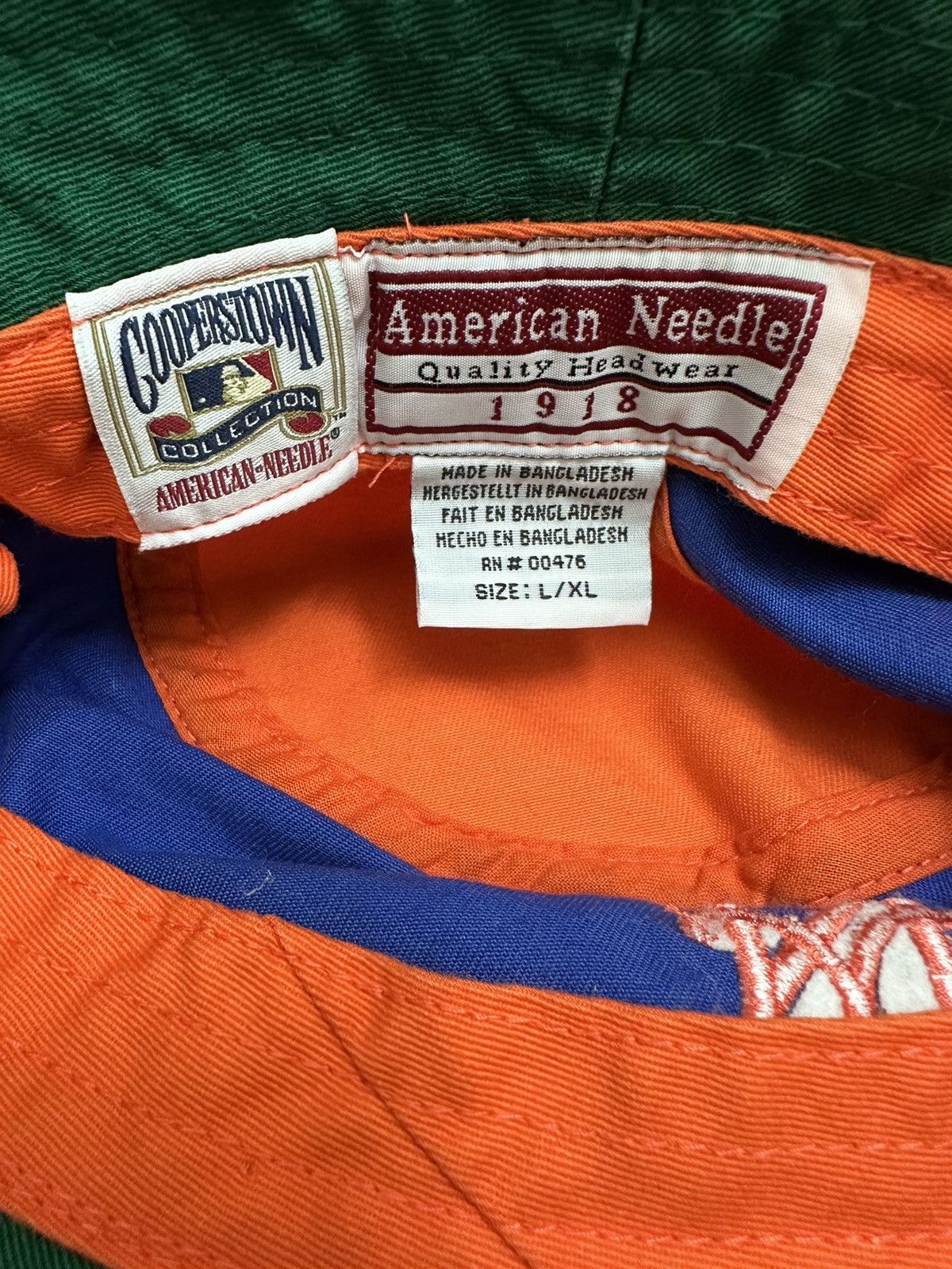 Cooperstown Collection × New York Yankees × Vintage New York American Baseball Bucket Hat Size ONE SIZE - 4 Thumbnail