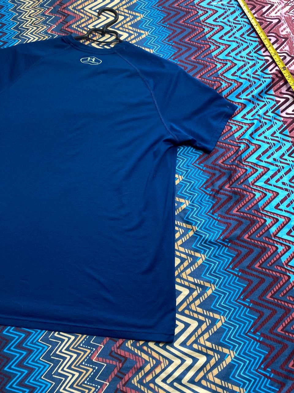 Under Armour Streetwear T-Shirt Under Armour big logo blue Y2K Vintage Size US S / EU 44-46 / 1 - 13 Thumbnail