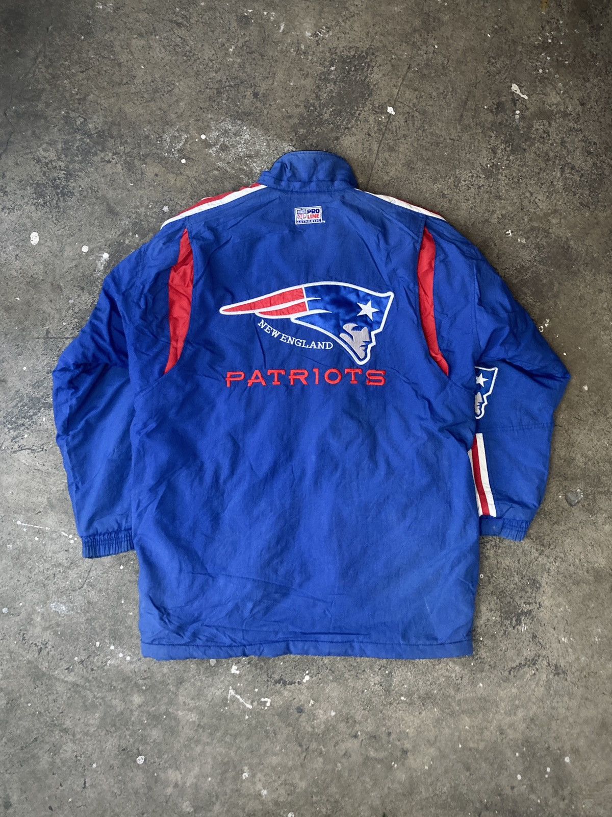 NFL × Starter × Vintage Vintage 90s Starter New England Patriots Parka Jacket Size US M / EU 48-50 / 2 - 10 Thumbnail