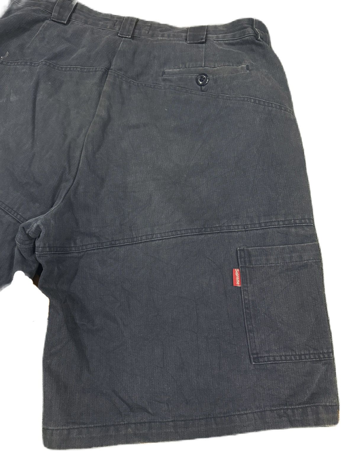Supreme Vintage Supreme Shorts Pants Herringbone Made in USA Size 38 Size US 38 / EU 54 - 5 Thumbnail
