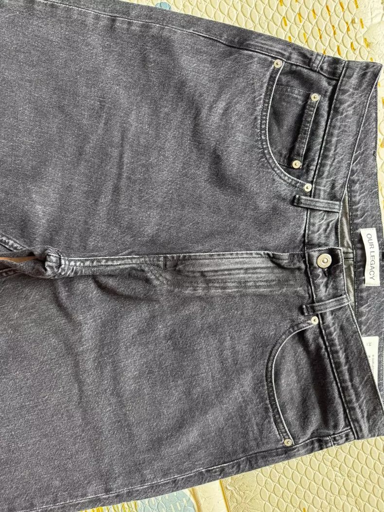 Our Legacy our legacy Third Cut Grey Jeans 2505-Nextarrow Size US 34 / EU 50 - 2 Thumbnail