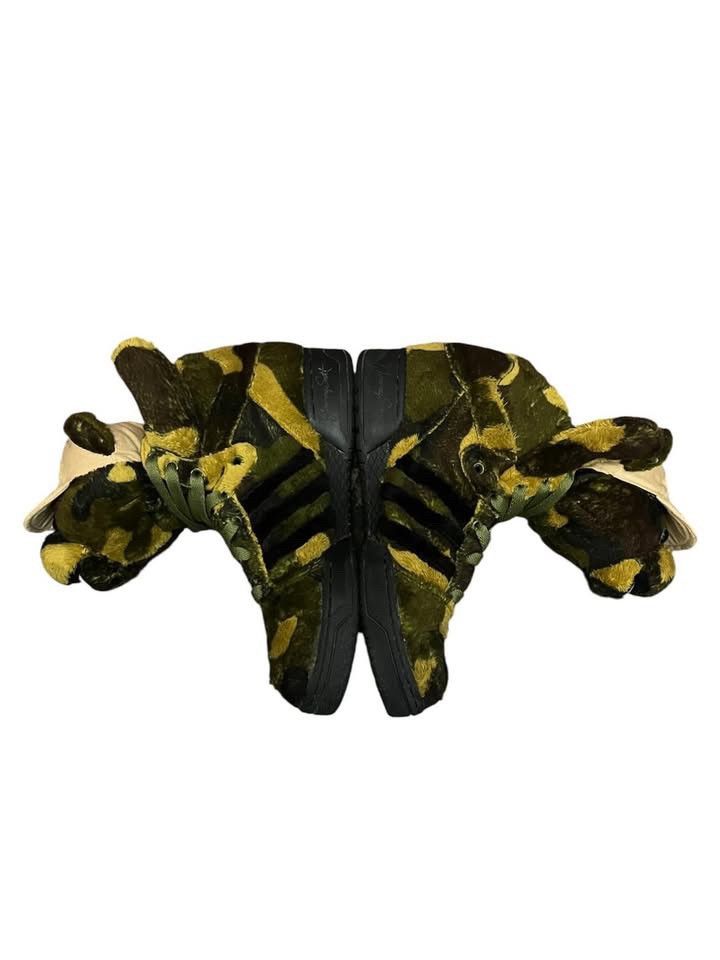 Adidas × Jeremy Scott Adidas X Jeremy Scott Camo Bear Size US 5.5 / EU 38 - 3 Thumbnail