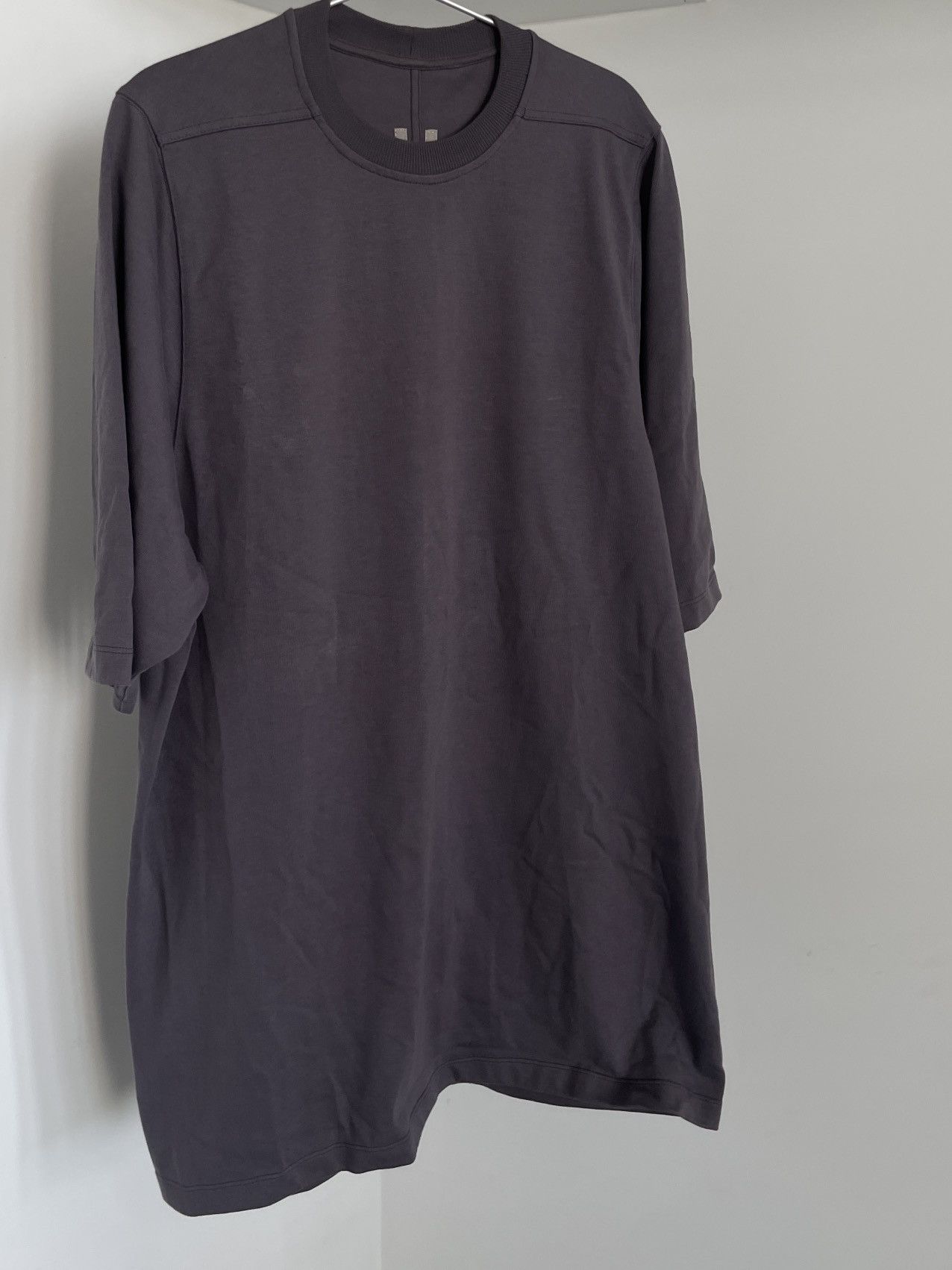 image of Rick Owens Drkshdw Rick Owens Jumbo Shirt Purple, Men's (Size Small)