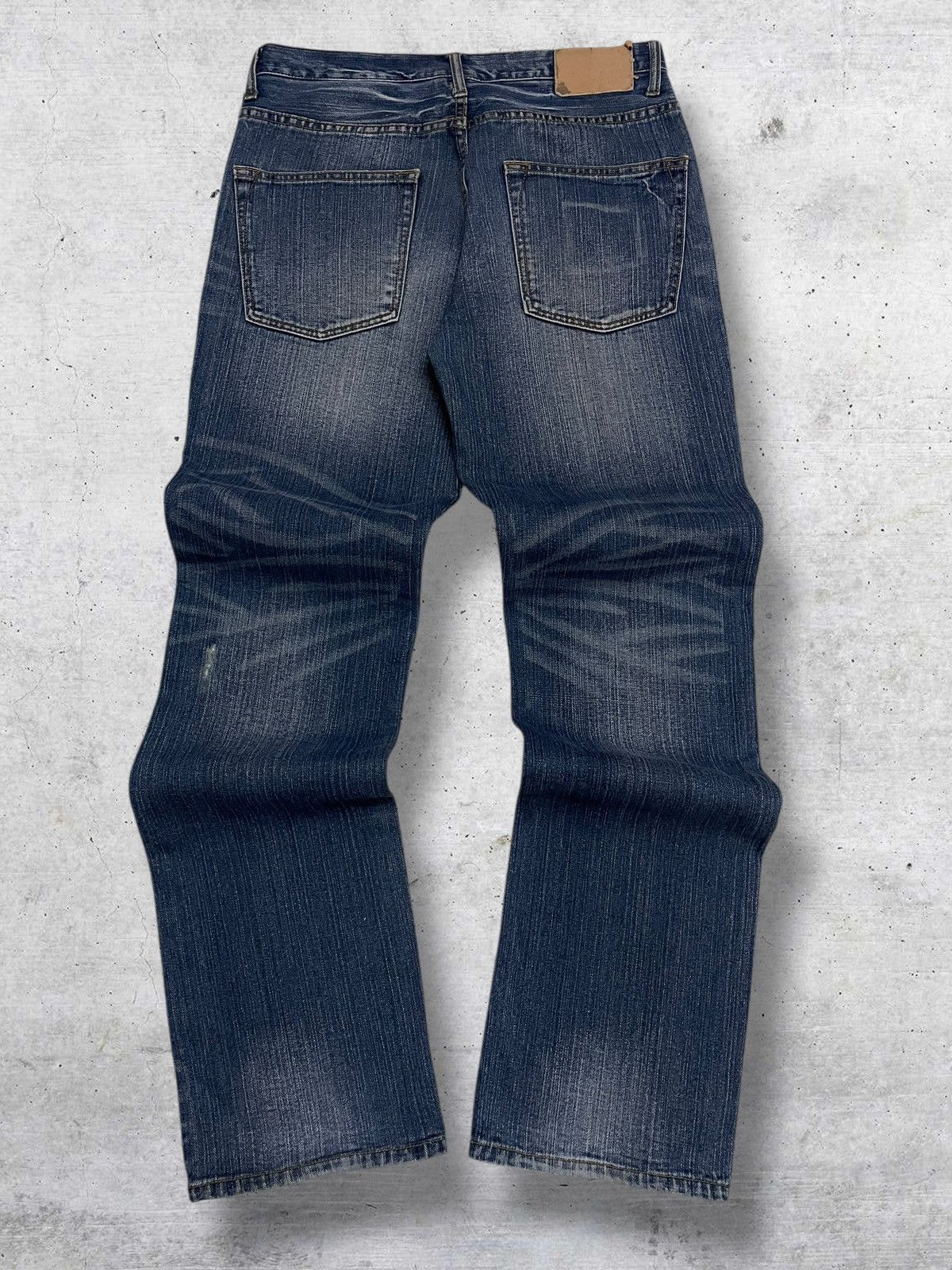 semanticdesign VINTAGE NYLAUS OG DESIGNER JAPAN RIPPED STYLE PUNK DENIM Size US 30 / EU 46 - 8 Thumbnail