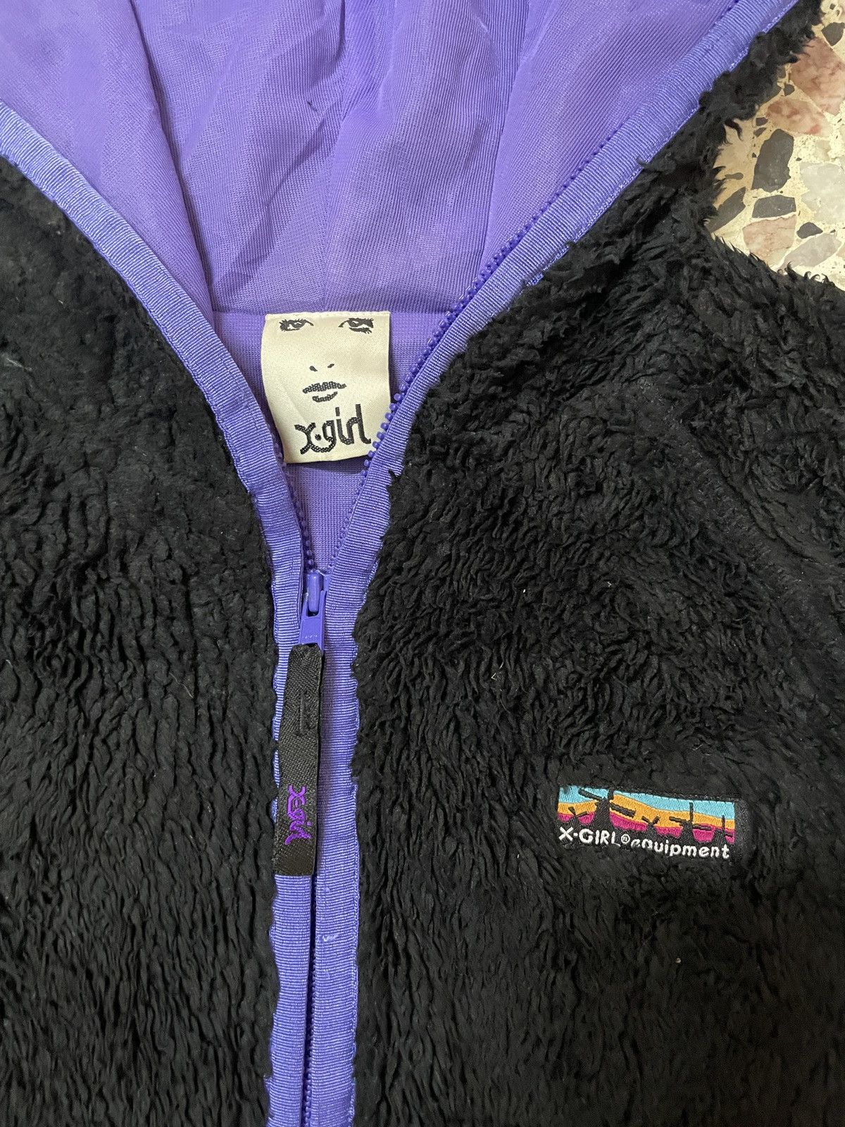 Japanese Brand × White Mountaineering × Xlarge X-Girl Japan White Mountaineering Pile Fleece Hooded jacket Size US S / EU 44-46 / 1 - 5 Thumbnail