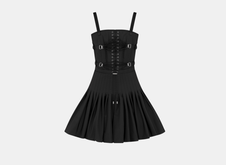o1w1db10326 517R60 Souple Mini Dress in Black