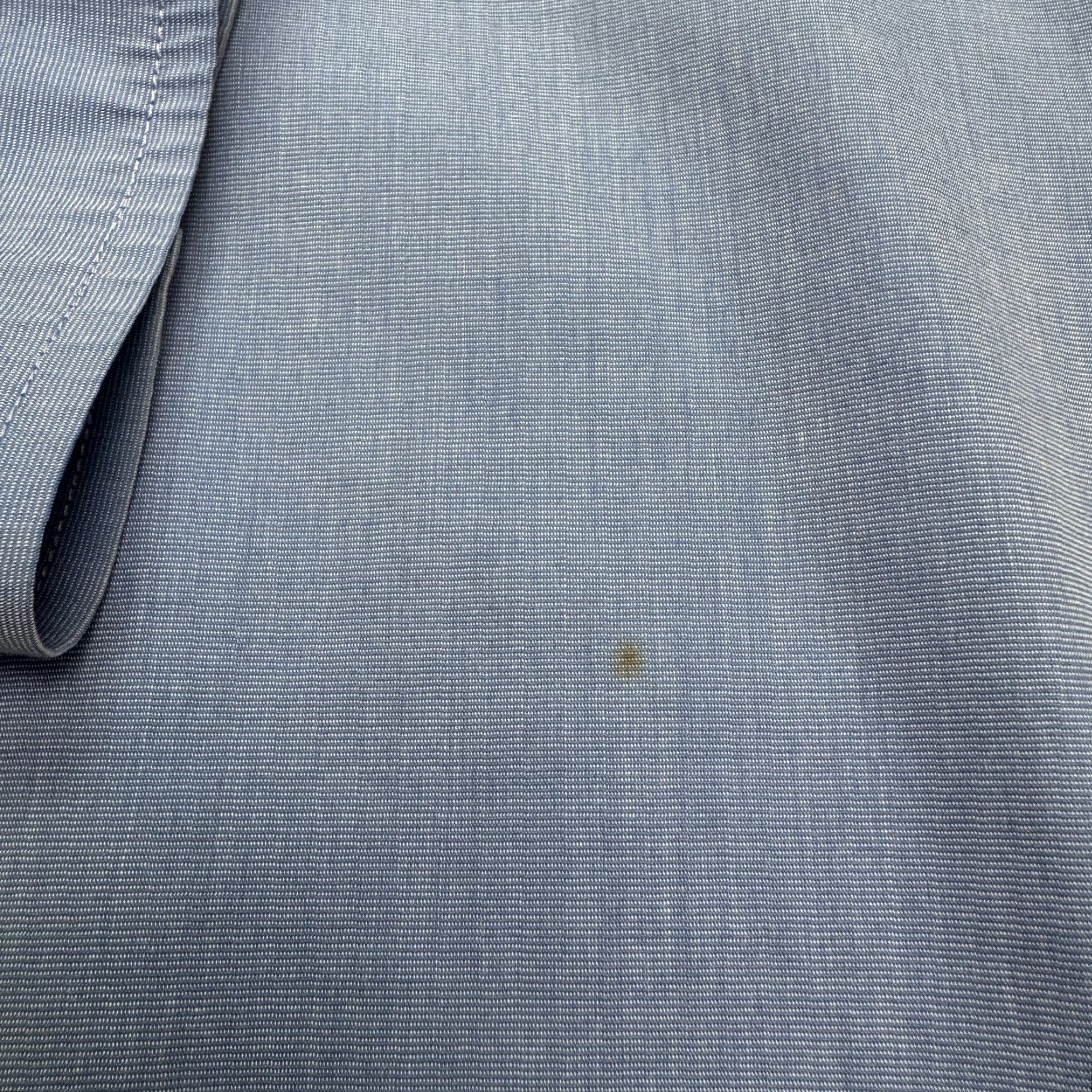Brooks Brothers Brooks Brothers 346 Non-Iron Regular Fit Dress Shirt Mens 17-34 Blue Cotton Work Shirt Size 46R - 6 Thumbnail