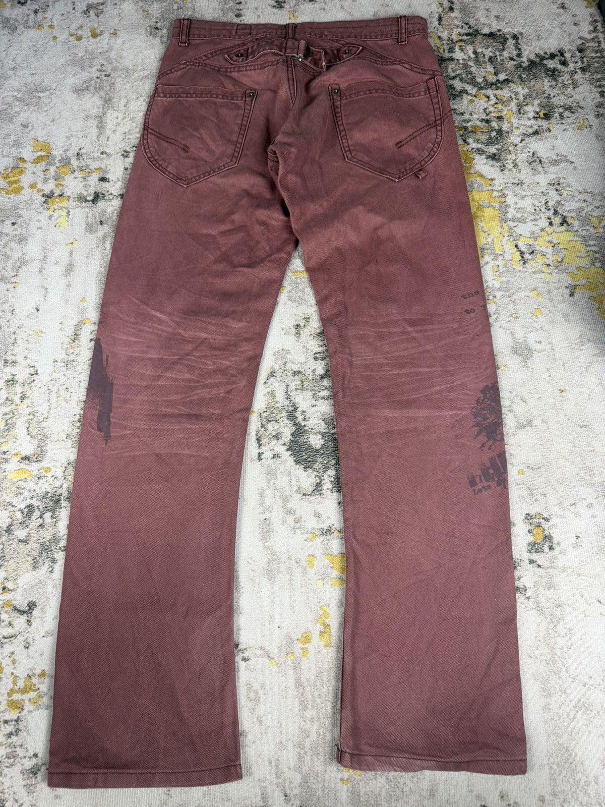 semanticdesign Rare Semanticdesign Flare Punk Pants Size US 29 - 3 Thumbnail