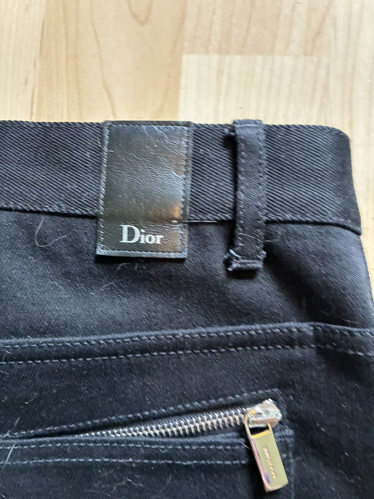 Dior Dior Atelier Embroided Black Jeans Size US 29 - 4 Thumbnail
