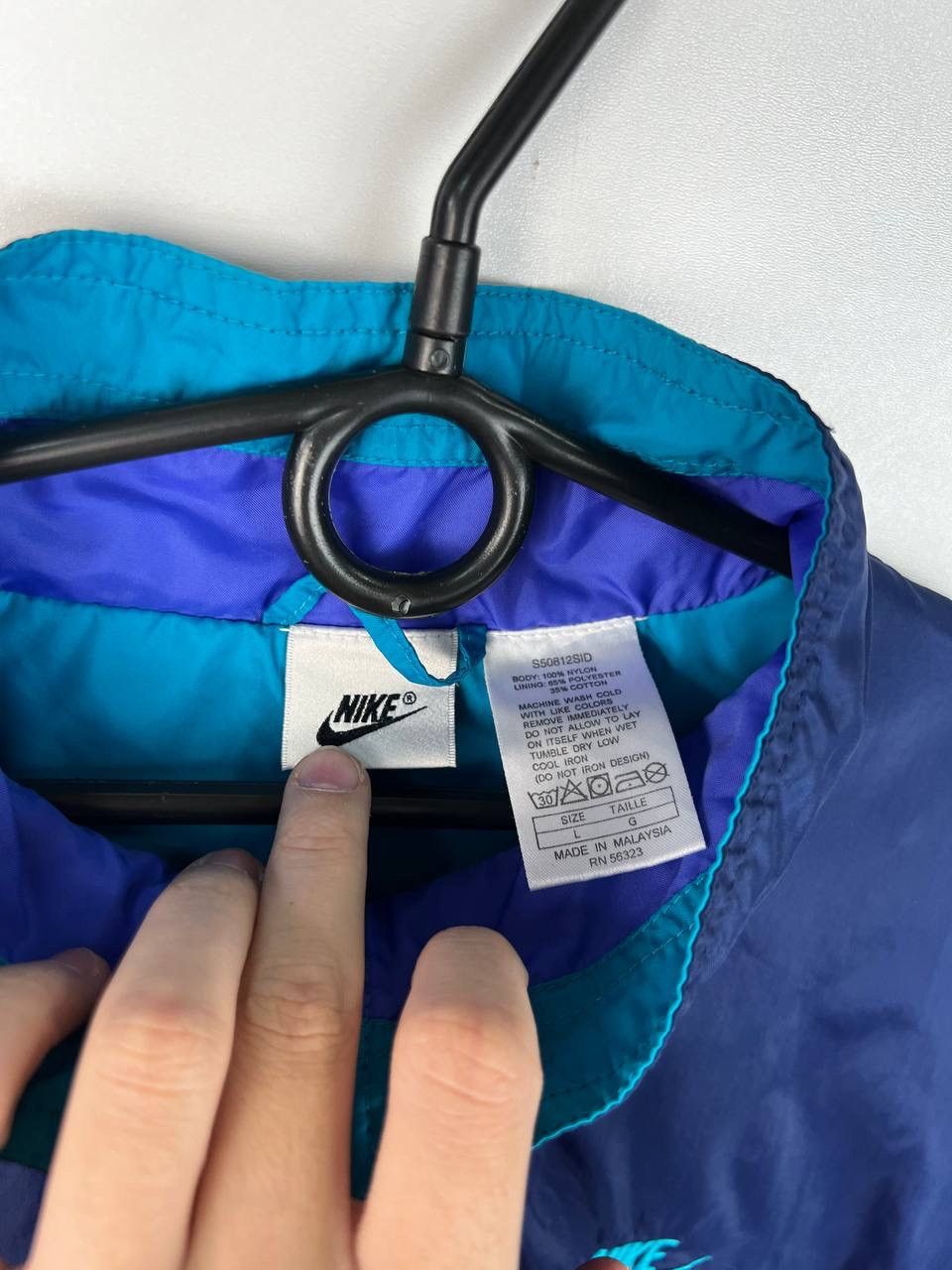 Vintage Nike 90s streetwear light jacket size L Size US L / EU 52-54 / 3 - 3 Thumbnail