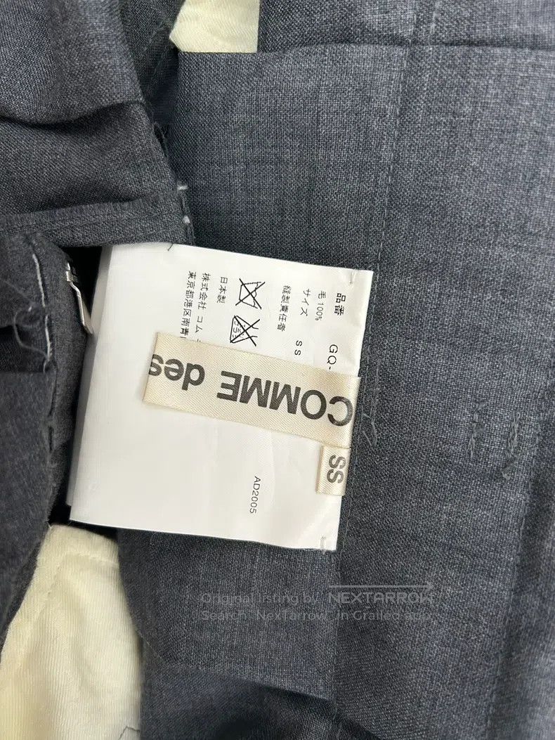 Comme des Garcons Comme Des Garcons size XS Main Line Grey Deformed Harlequi Size 23" - 7 Thumbnail