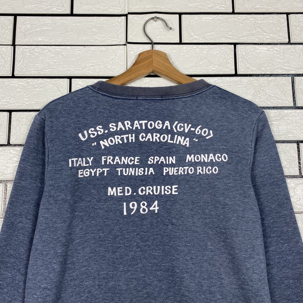 Avirex Vintage sweatshirt Avirex USN Big Logo Military Size US M / EU 48-50 / 2 - 10 Thumbnail