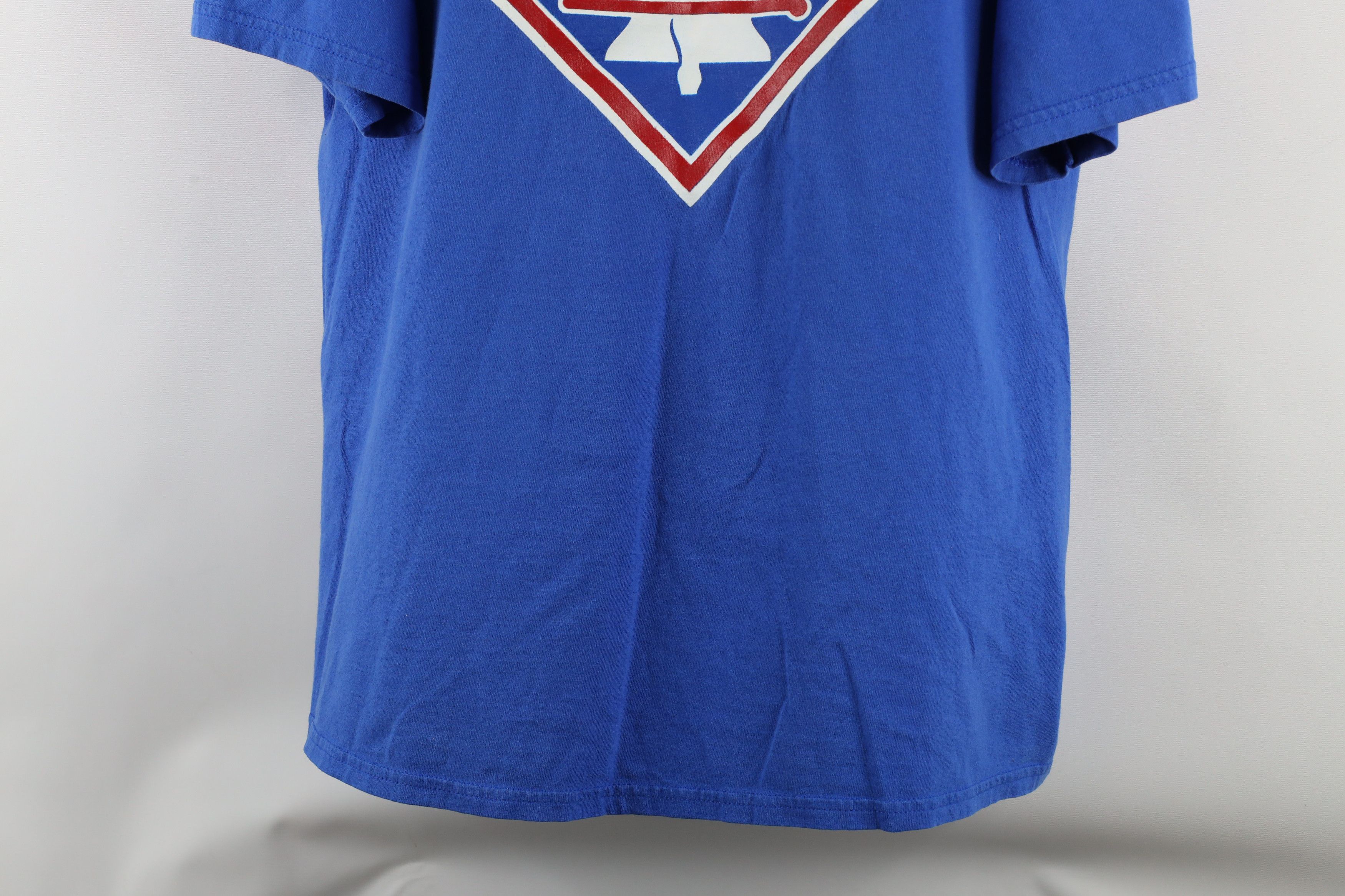 Vintage Vintage 90s Out Philadelphia Phillies Baseball T-Shirt Blue Size US XL / EU 56 / 4 - 3 Thumbnail