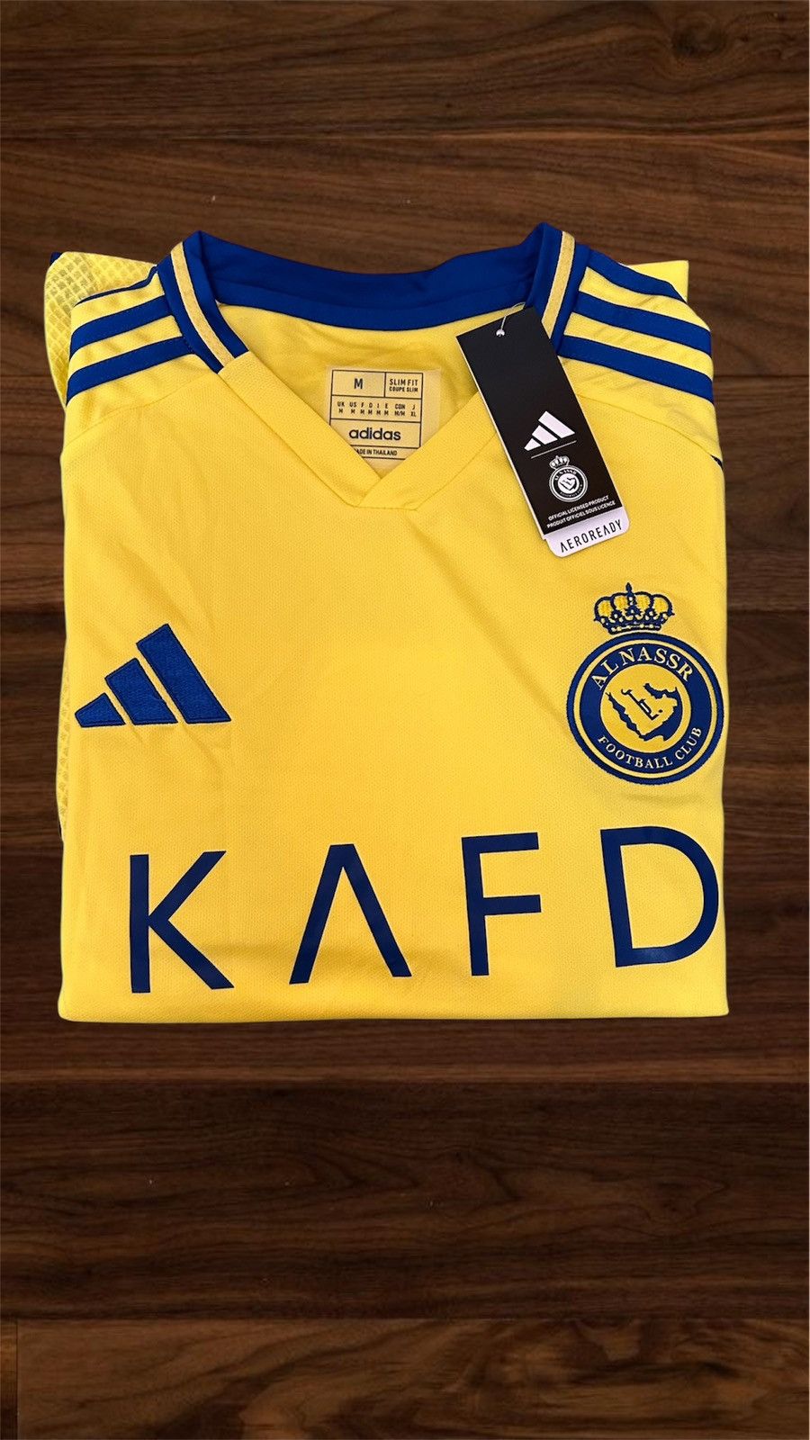 Adidas Al Nassr 2024/2025 Size US M / EU 48-50 / 2 - 6 Thumbnail