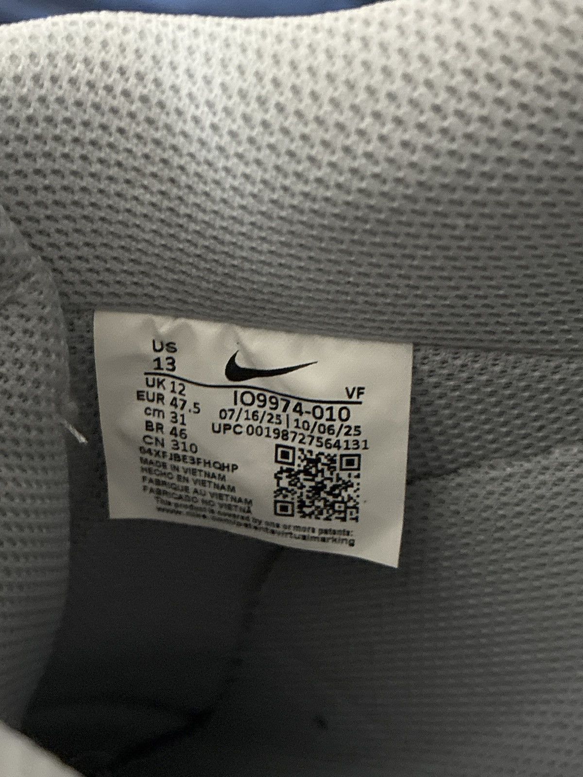 Syna World Nike x Syna Air Force 1 Low Smoke Grey Size US 13 / EU 46 - 9 Thumbnail