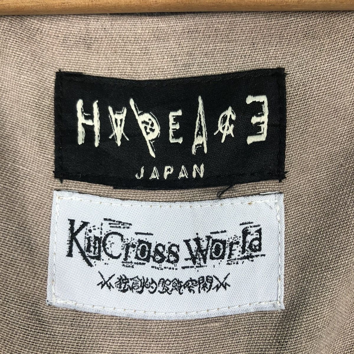 Japanese Brand 🔥BUTTON JACKET CAMOUFLAGE PUNK DESIGN HYPE ACE JAPAN Size US M / EU 48-50 / 2 - 16 Thumbnail