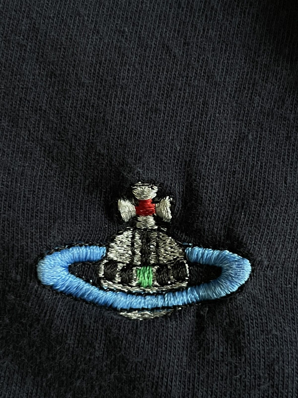 Vivienne Westwood Vivienne Westwood T-Shirt Blue Logo Luxury Size US M / EU 48-50 / 2 - 5 Thumbnail