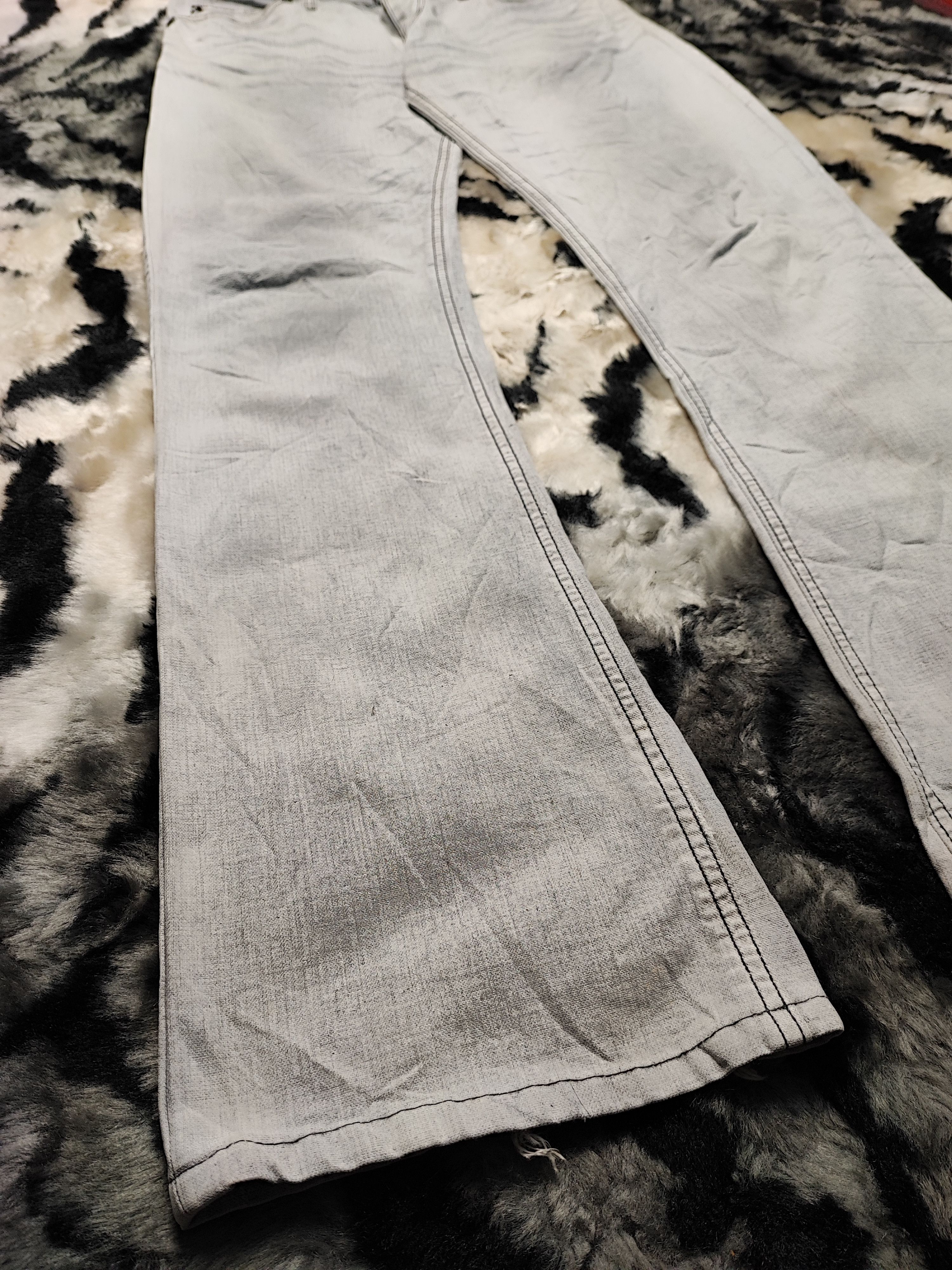 Lee × Vintage VINTAGE TRASHED LEE RIDER LIGHT WASH Size US 31 - 3 Thumbnail