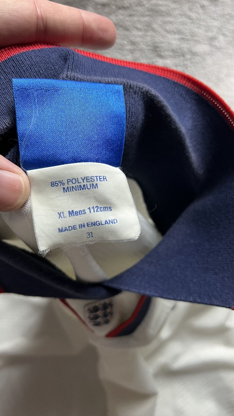 Umbro 1993-1995 England national team umbro vintage jersey Size US XL / EU 56 / 4 - 9 Thumbnail