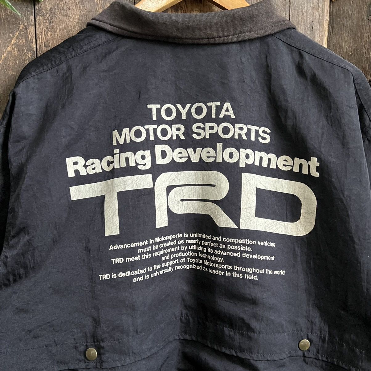 Vintage Vintage Toyota TRD Motorsports Racing Bomber Jacket Size US L / EU 52-54 / 3 - 4 Thumbnail