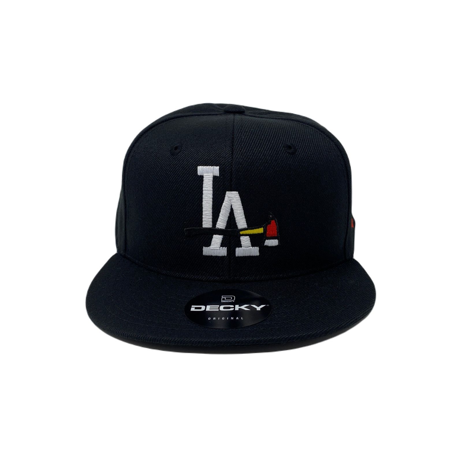 Other Los Angeles LA Axe Snapback Hat All Black Size ONE SIZE - 4 Thumbnail