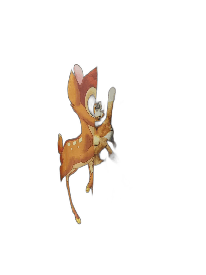 Givenchy Givenchy Men's Sweatshirt with Bambi Design Size US S / EU 44-46 / 1 - 1 Thumbnail