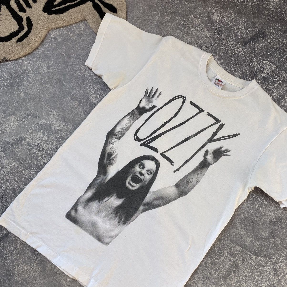 Band Tees Vintage Ozzy Osbourne Black Sabbath big logo rock band tee Size US S / EU 44-46 / 1 - 2 Thumbnail