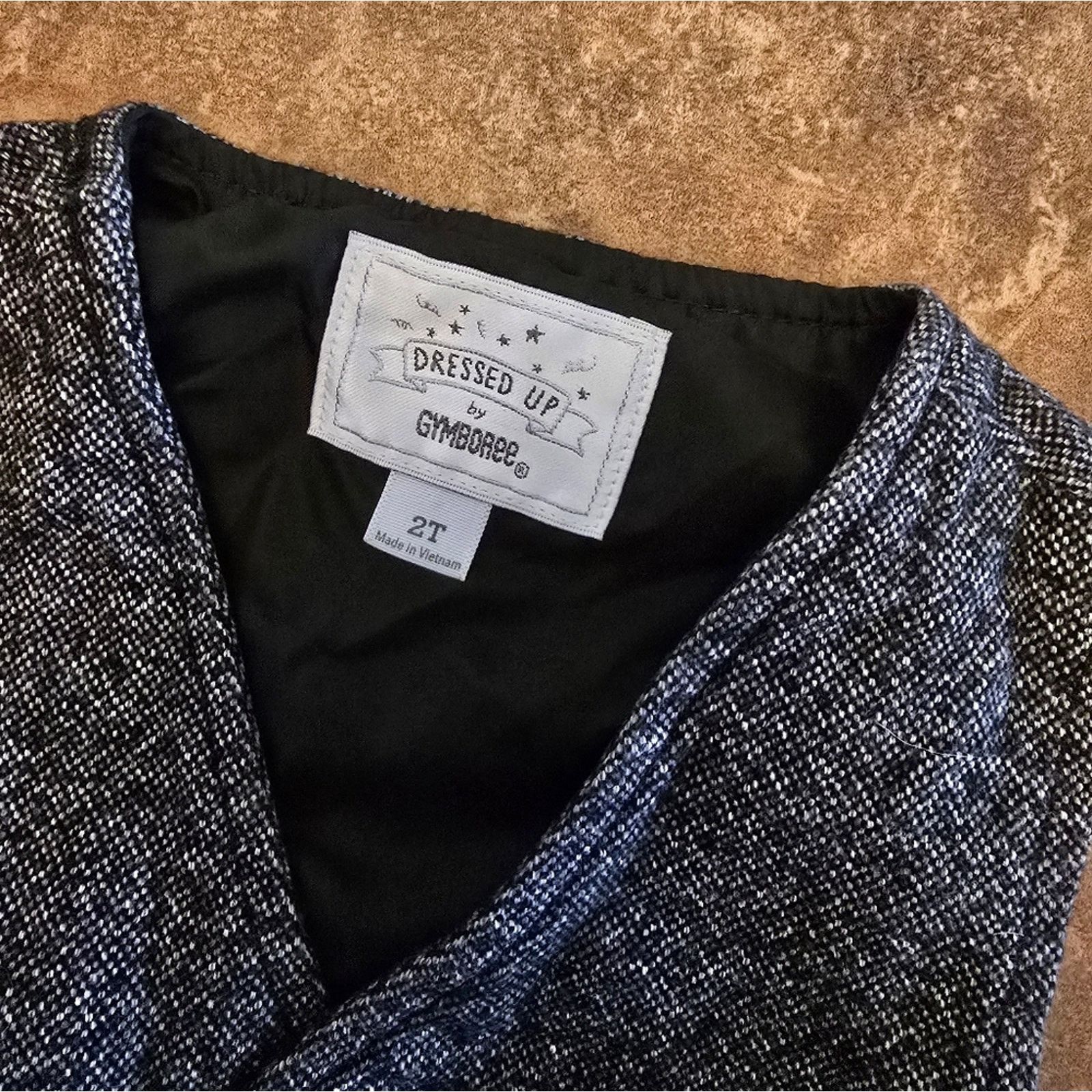 Other Dark Grey | GYMBOREE | Formalwear Suit Vest Size ONE SIZE - 3 Thumbnail