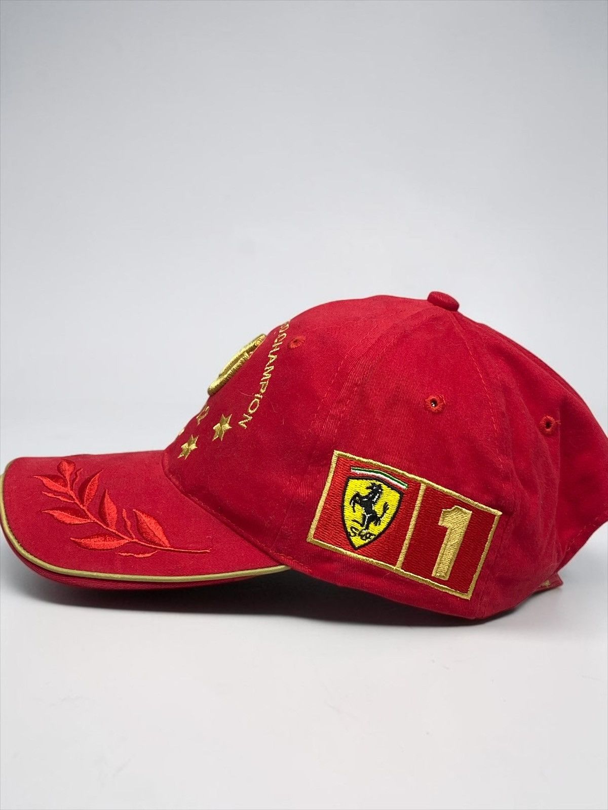 Formula 1 Michael Schumacher World Champion 2002 Ferrari Cap Formula 1 Size ONE SIZE - 6 Thumbnail