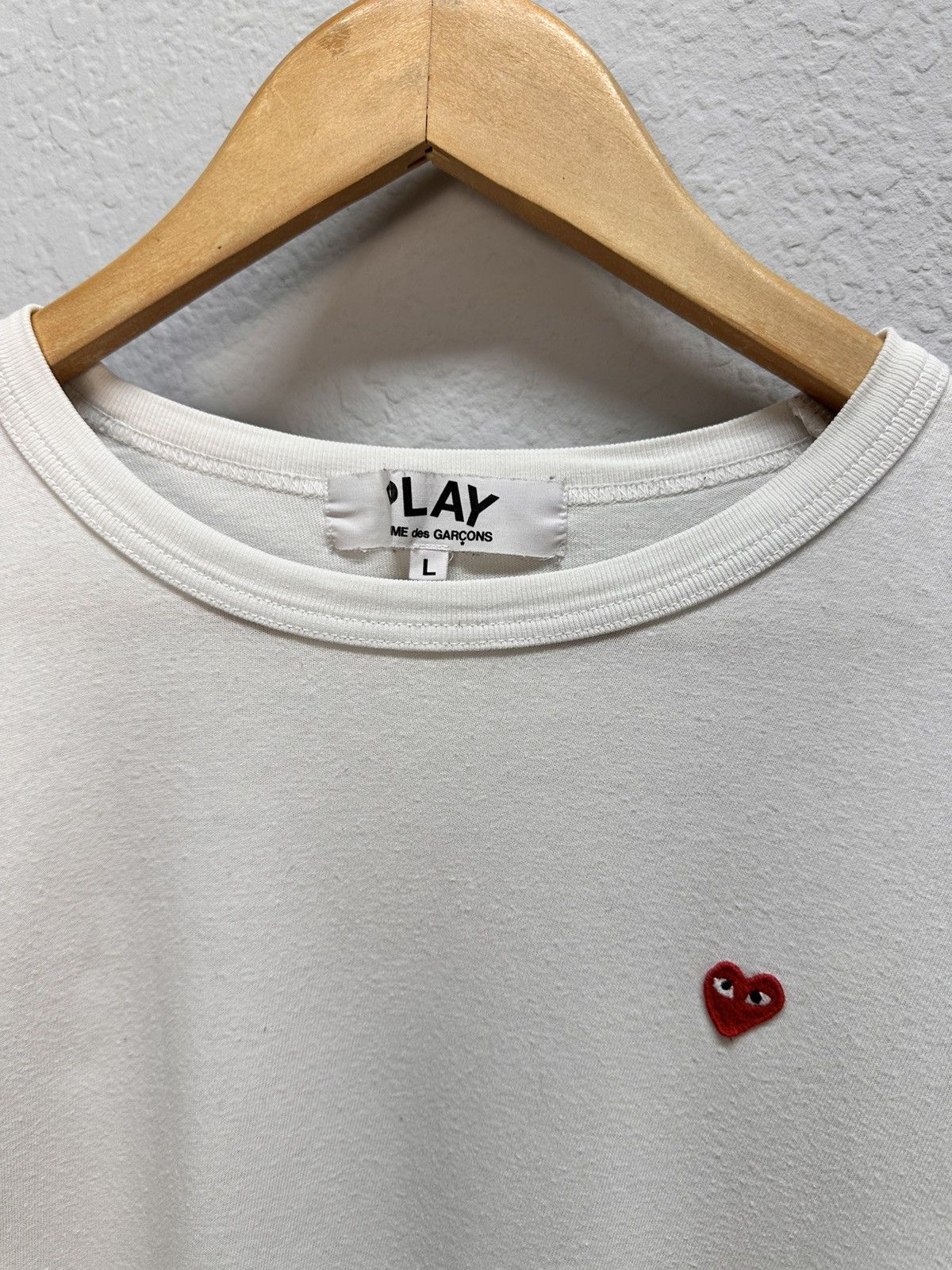 Comme des Garcons × Designer × Japanese Brand Comme Des Garcons Green Love Logo Tee Japan 🇯🇵 Size L / US 10 / IT 46 - 8 Thumbnail