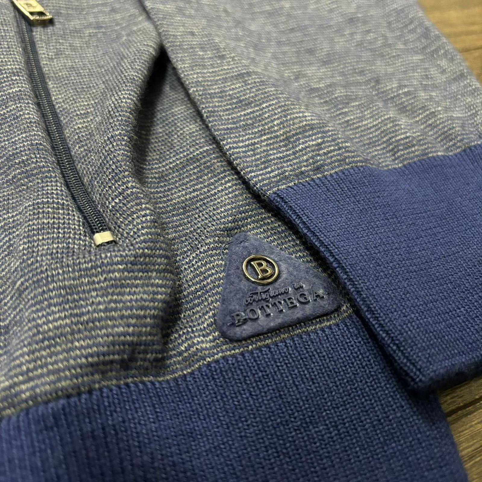 Bottega Veneta contogiano in bottega extrafine murino cardigan S Size US S / EU 44-46 / 1 - 4 Thumbnail