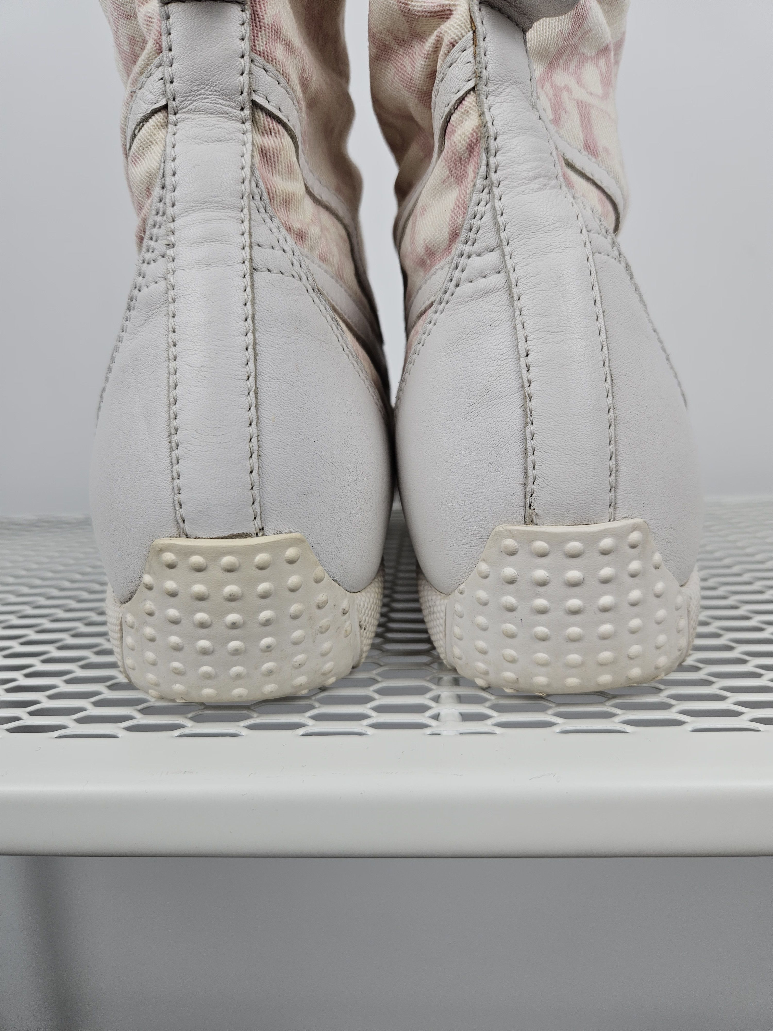 Dior Vintage y2k dior monogram knee height lace up boots Size US 7 / IT 37 - 18 Thumbnail