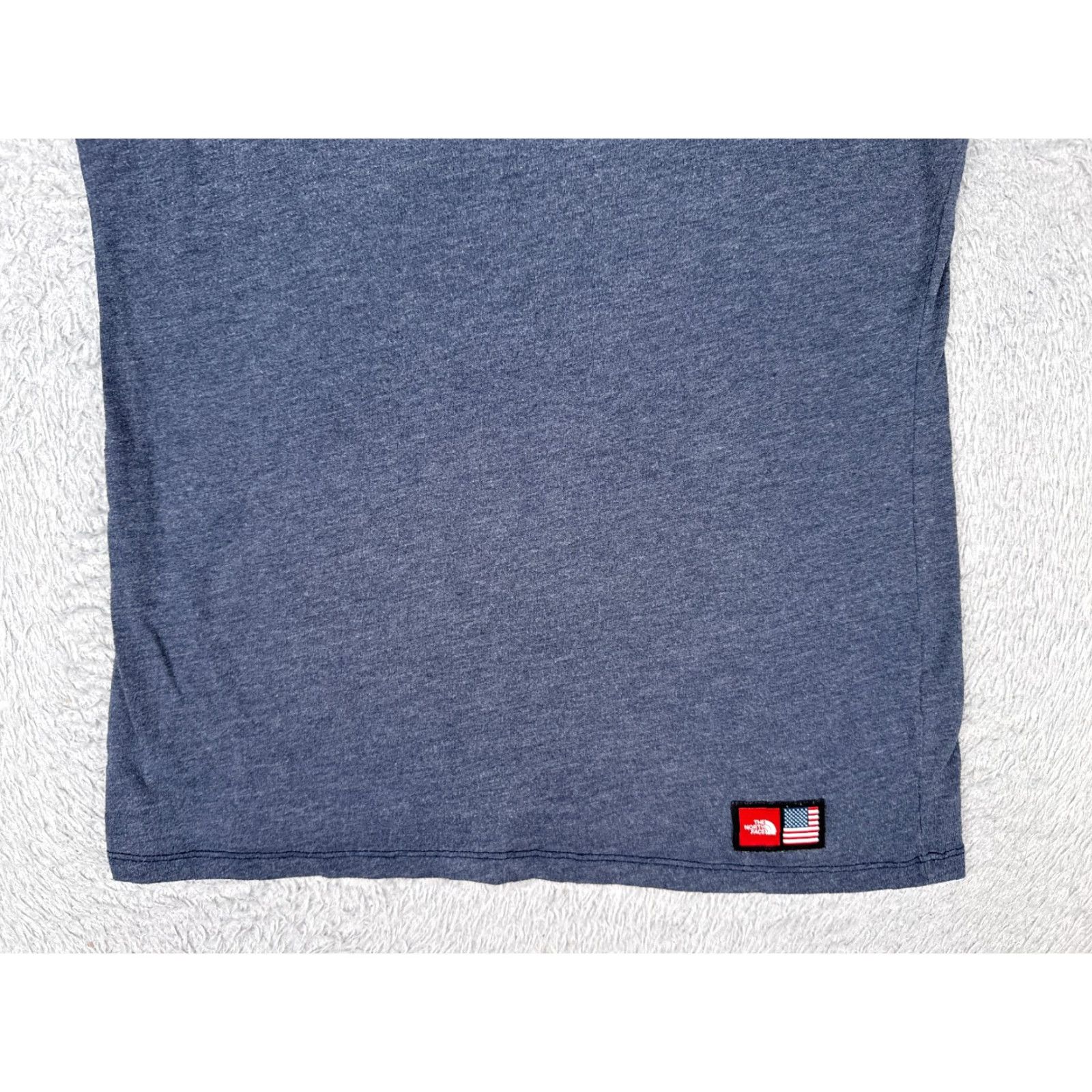 The North Face The North Face Shirt Women Medium Blue Crew Short Sleeve Slim Cotton Blend USA Size M / US 6-8 / IT 42-44 - 5 Thumbnail