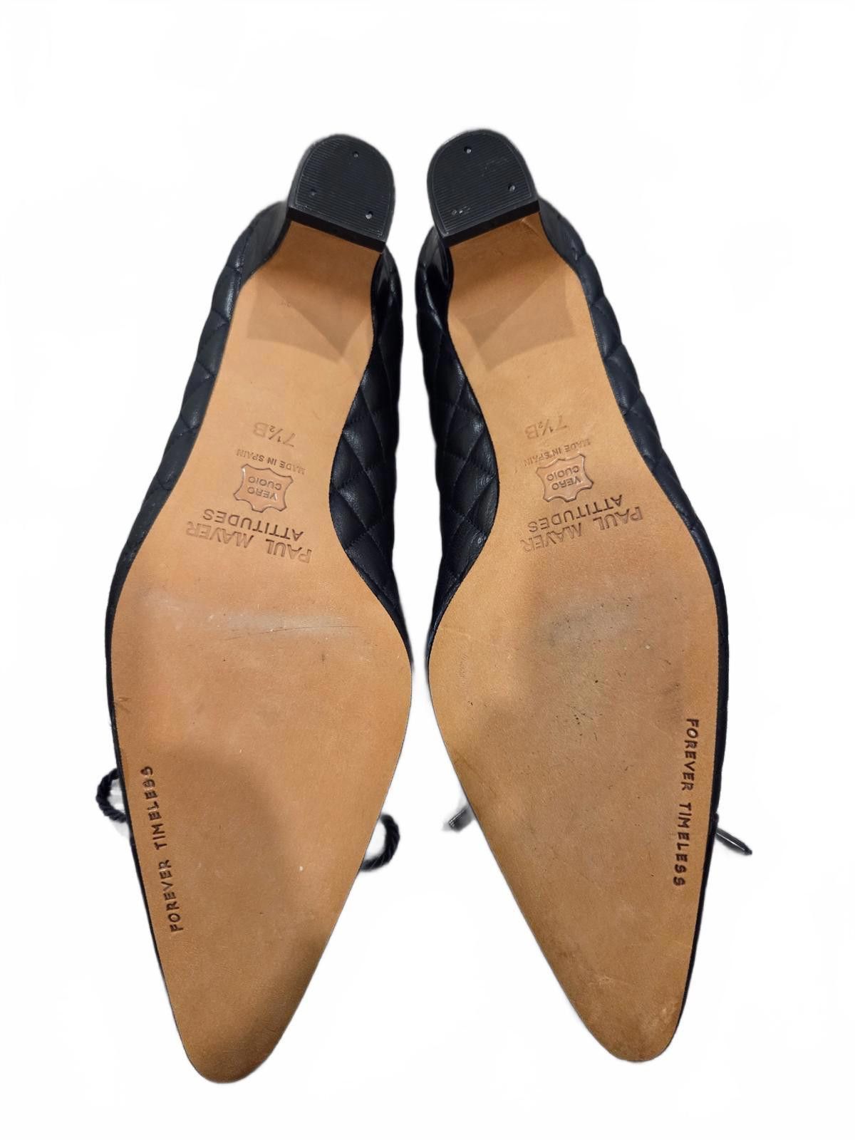 Other Paul Mayer Attitudes Quilted Cap Toe Pump NIB (New) Size US 7.5 / IT 37.5 - 6 Thumbnail