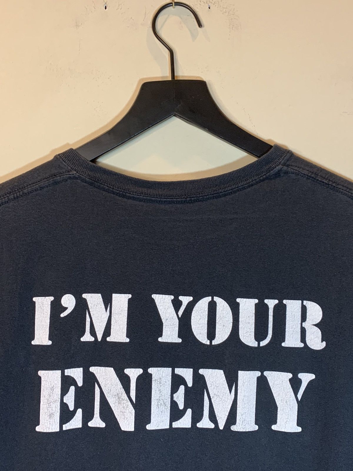 RARE Vintage 90s GG Allin War In My Head Im Your Enemy Shirt, image size:1200x1600